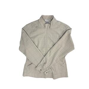 Nike Golf "FitDry" plaid jacket M (6-10) athletic athleisure gorpcore outdoor